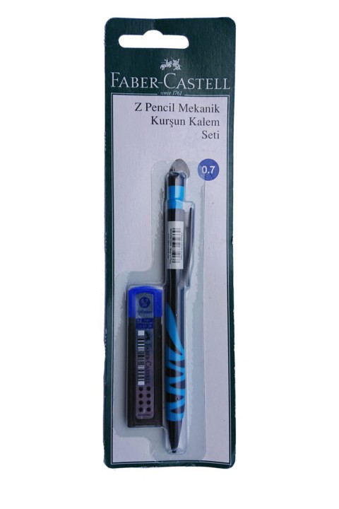 Faber Castell Z Pencil 0.7mm Versatil Kalem + Uç - Mavi