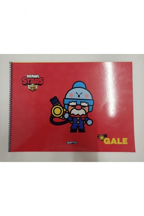 Gıpta Brawl Stars 25x35 cm 15yp Resim Defteri