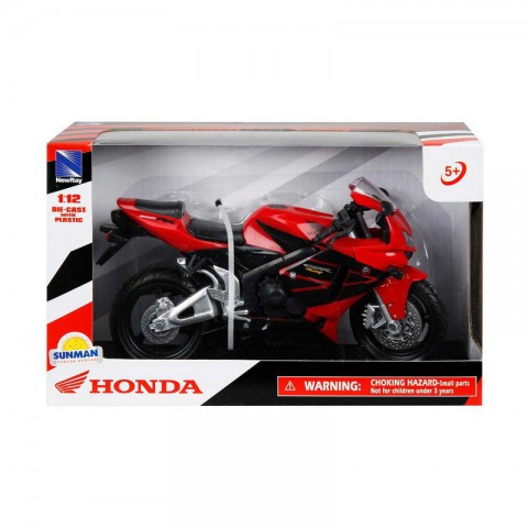 Honda CBR 600 Kırmızı Model Motorsiklet 1/12 Ölçek