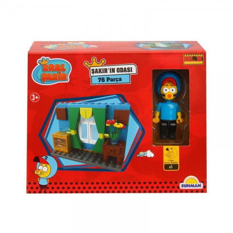 Kral Şakir'in Odası - 76 Parça Lego