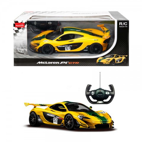 MCLAREN P1 GTR Işıklı Uzaktan Kumandalı Araba 1/14 Ölçek