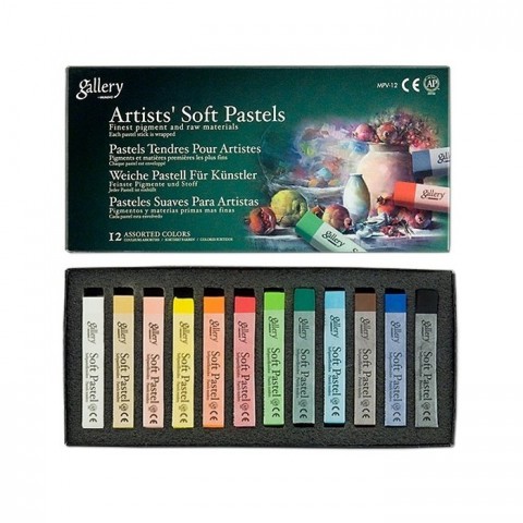 Mungyo Gallery Artists 12'li Tam Boy Toz Pastel (soft Pastel) Set