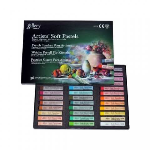 Mungyo Gallery Artists 36'lı Tam Boy Toz Pastel (soft Pastel) Set - Assorted Colors (karışık Renkler)
