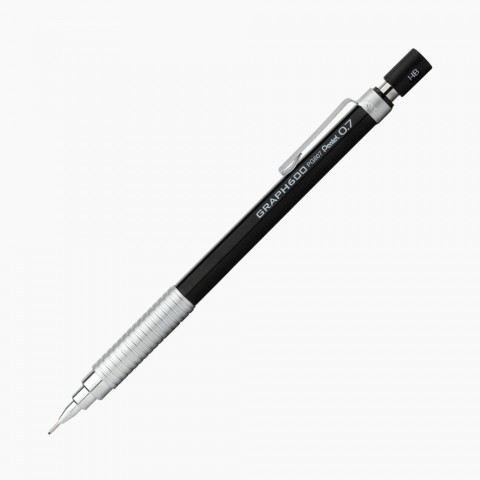 Pentel Graph 600 0.7 Mm Mekanik Kurşun Kalem Siyah Pg607