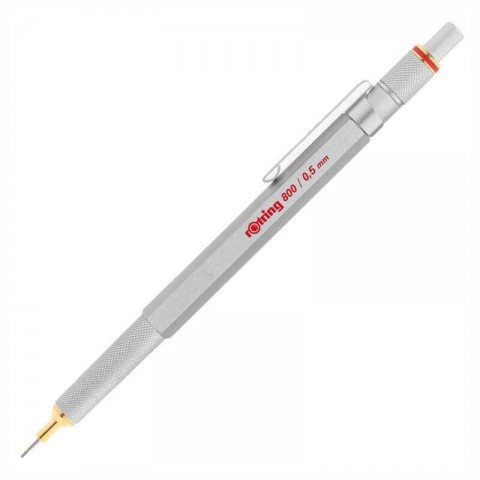 Rotring 800 Mekanik Kurşun Kalem 0.5mm Krom 1904449