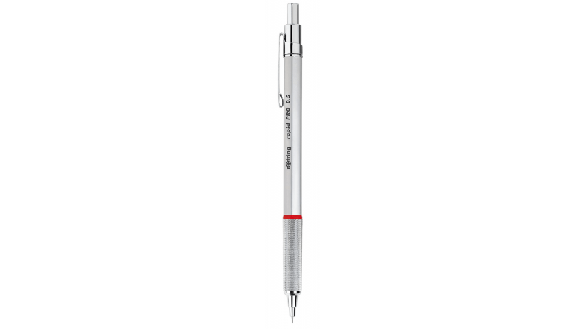 Rotring Rapid Pro 0.5mm Mekanik Kurşun Kalem Krom 1904255