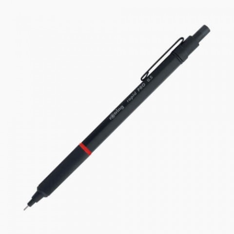 Rotring Rapid Pro 0.5mm Mekanik Kurşun Kalem Siyah 1904258