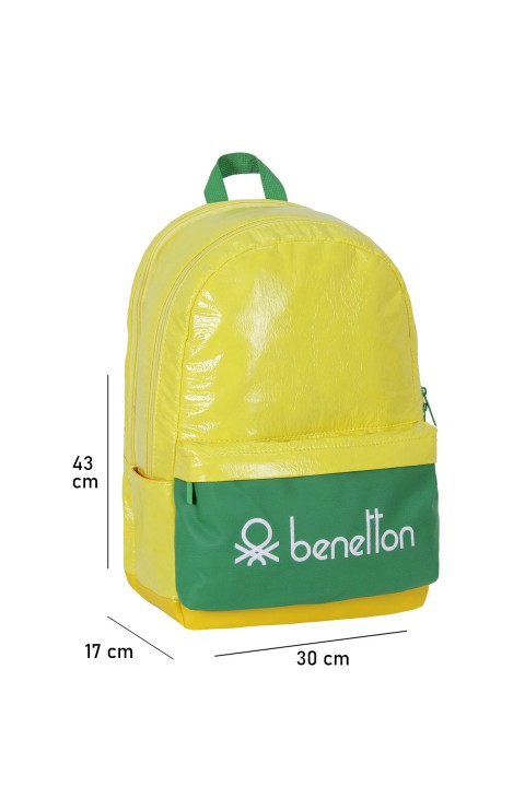 United Colors of Benetton 2021 Yeni Sezon Okul Çantası Sarı 70741