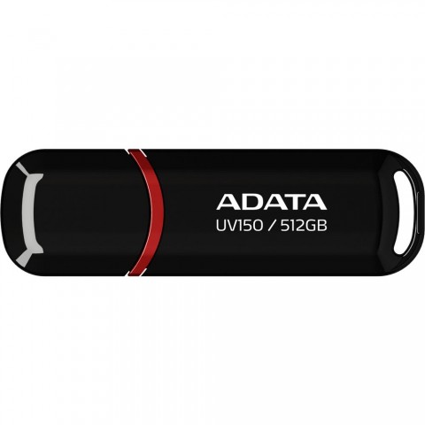 ADATA UV150-512GB USB3.2 Gen1 Black Flash Bellek