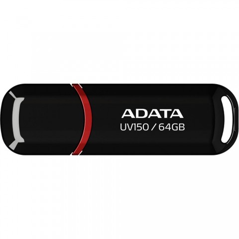 ADATA UV150-64GB USB3.2 Gen1 Black Flash Bellek