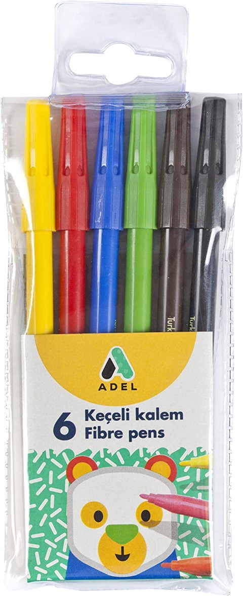 Adel 6'lı Keçeli Kalem Set / 2220222001