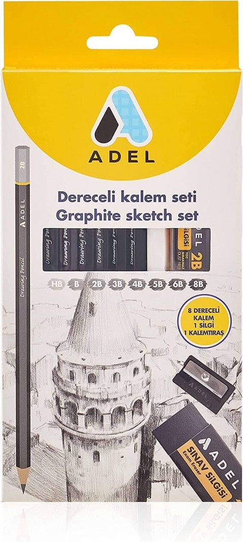 Adel Dereceli Kalem Başlangıç Seti