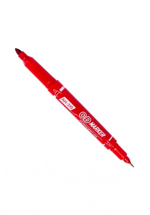 Aihao Cd Marker Çift Taraflı Kırmızı
