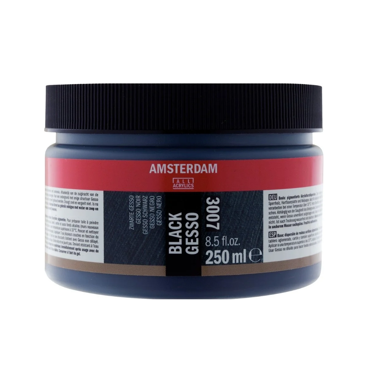 Amsterdam 250ml Gesso Black / 3007