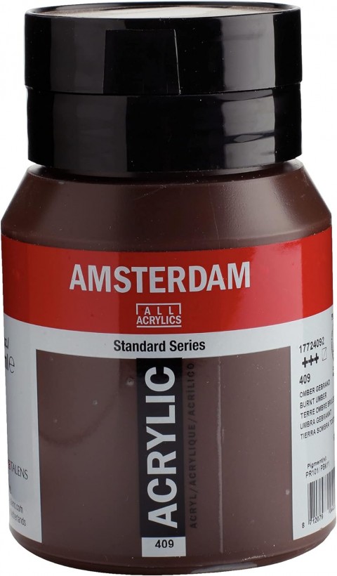 Amsterdam Standart Akrilik 500 Ml. Burnt Umber / 409