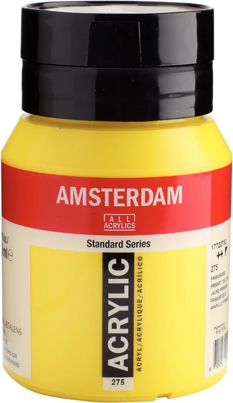 Amsterdam Standart 500ml Akrilik Boya Primary Yellow / 275