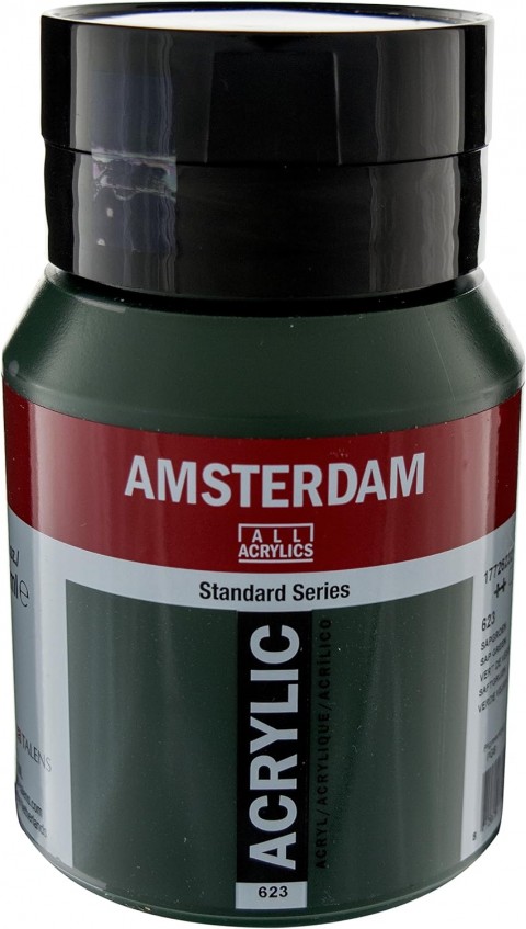 Amsterdam Standart 500ml Akrilik Boya Sap Green / 623