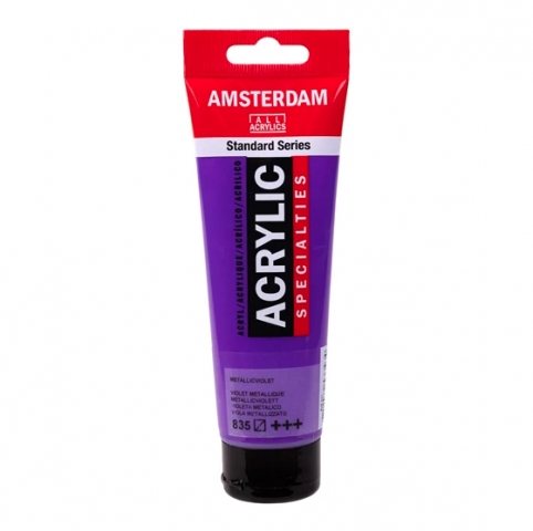Amsterdam Standart Akrilik Boya 120ml Metallic Violet / 835