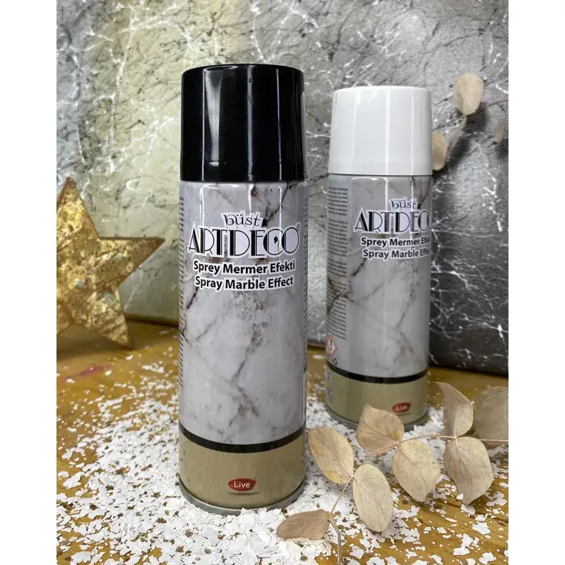 Artdeco 200ml Sprey Mermer Efekti Beyaz / 060