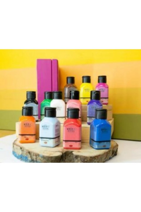 Artdeco 75 Ml Ana Renkler Akrilik Boya 12'li Set
