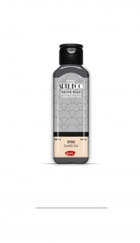 Artdeco Akrilik Boya 140ml Grafiti Gri 3705