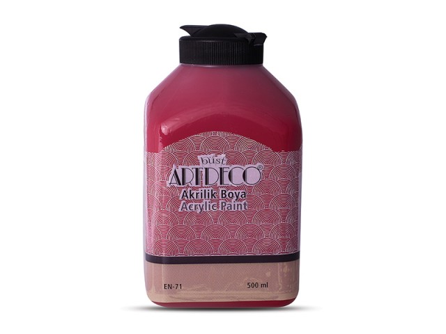 Artdeco Akrilik Boya 500ml Kadife Kırmızı 3019