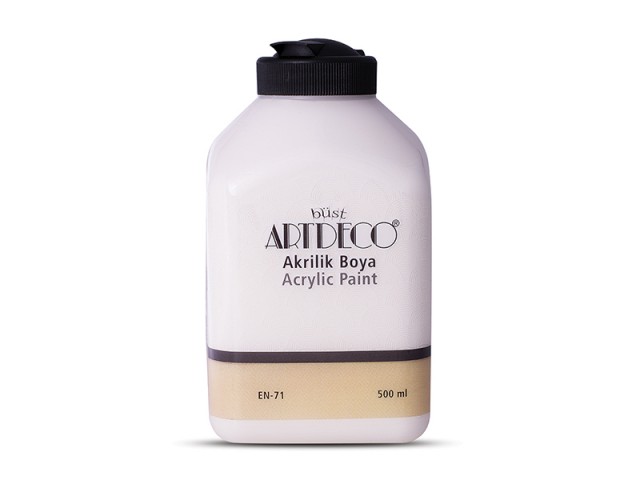 Artdeco Akrilik Boya 500ml KIRIK Beyaz 3670