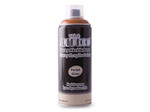 Artdeco Akrilik Sprey Boya 400ml Kahve 650