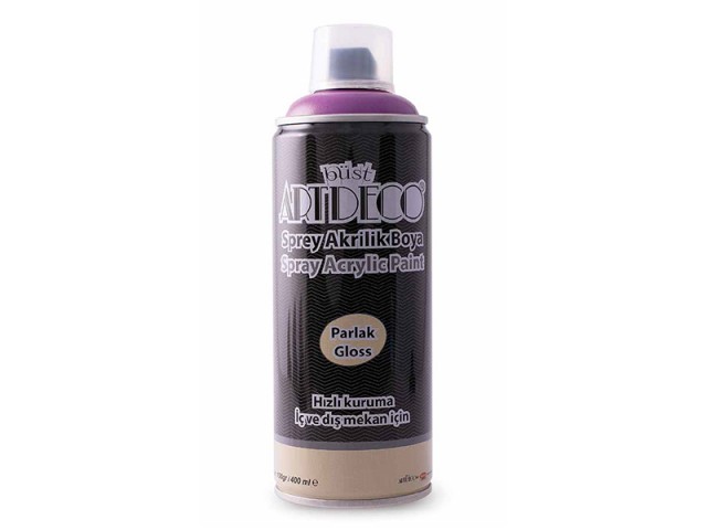 Artdeco Akrilik Sprey Boya 400ml Kızıl Mor 435