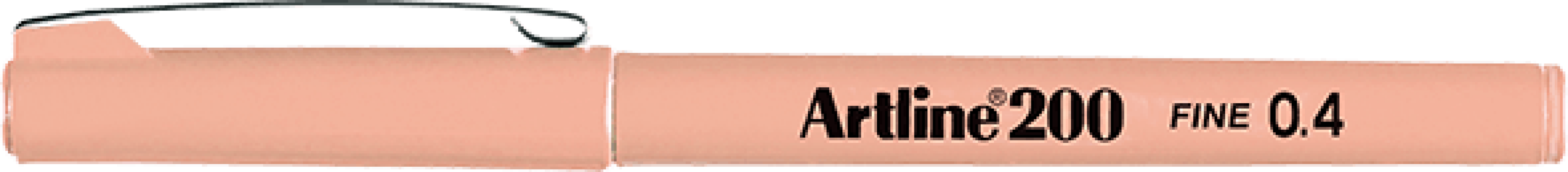 Artline 200 Fineliner 0.4mm Keçe Uçlu Kalem Kayısı (Apricot)