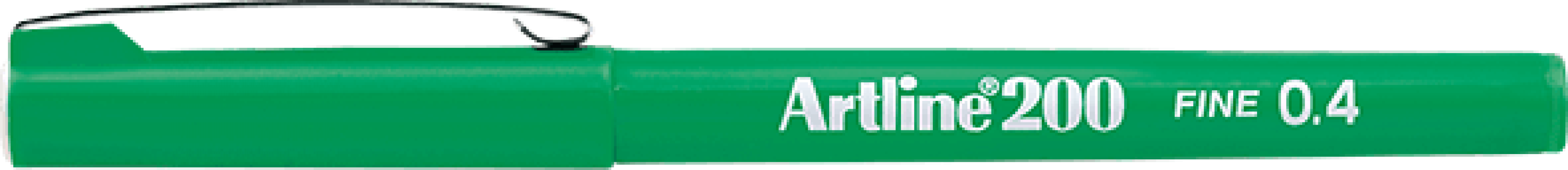 Artline 200 Fineliner 0.4mm Keçe Uçlu Kalem Yeşil