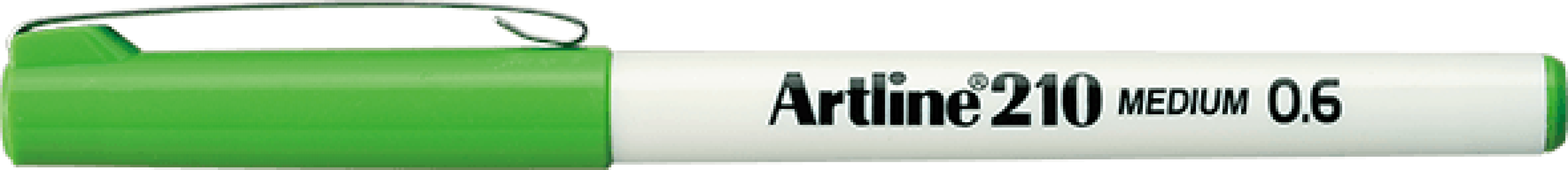 Artline 210 Keçe Uçlu Kalem 0.6mm Medium Liner Sarımsı Yeşil