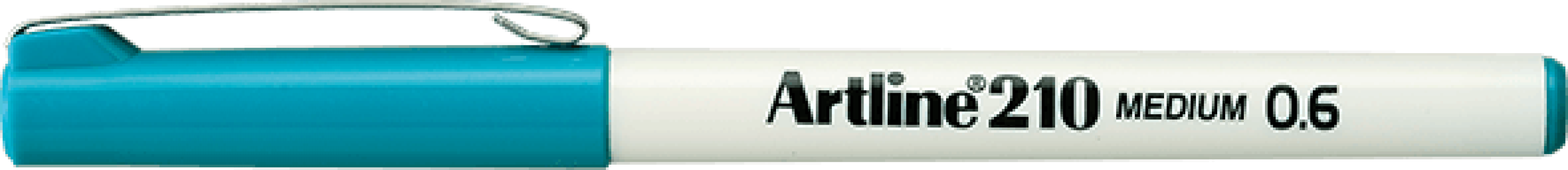 Artline 210 Keçe Uçlu Kalem 0.6mm Medium Liner Turkuaz