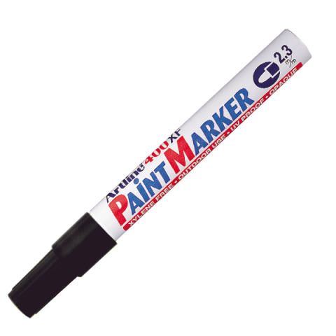 Artline 400XF 2.3mm Paint Marker Çok Amaçlı Boyama Markörü Siyah