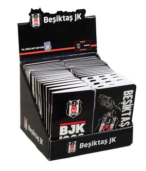 Beşiktaş 8x13cm Bloknot Çizgili