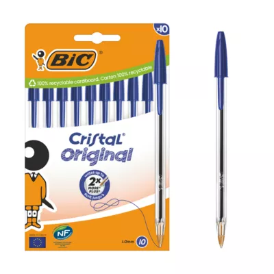Bic Cristal Medium 10'lu Tükenmez Kalem Mavi /