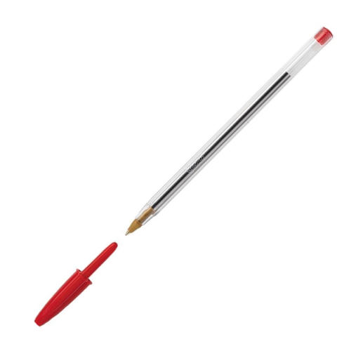 Bic Cristal Medium Tükenmez Kalem Kırmızı