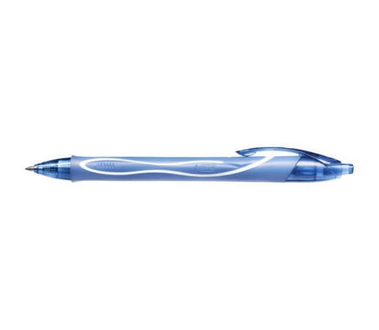 Bic Gelocity Hızlı Kuruyan Basmalı Jel Kalem 0.7 mm Turkuaz