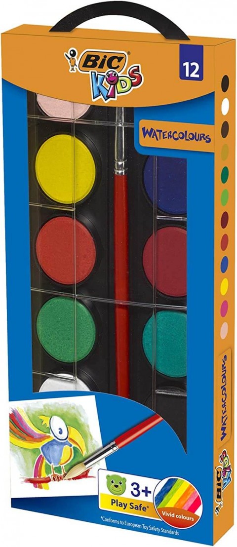 Bic Kids 12 Renk Sulu Boya