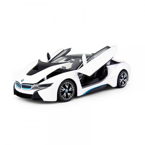 BMW İ8 Işıklı ve Açılır Kapı Uzaktan Kumandalı Araba 1/14 Ölçek