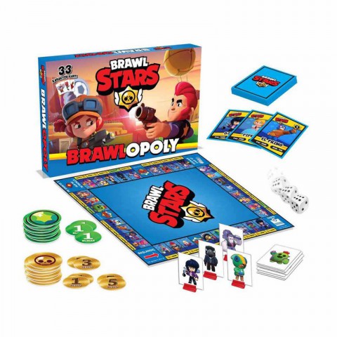 Braw Stars Brawlopoly Kutu Oyunu