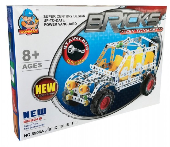 Bricks Yapboz Metal Araba