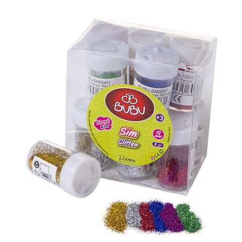 Bu-Bu Sim Karışık Renk 8 GR BUBU-SM0001 - 1 ADET