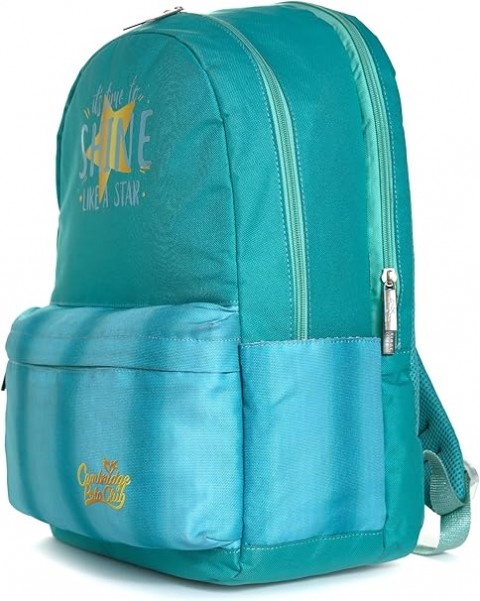 Cambridge Polo Club Shine Star Çift Ana Bölmeli Unisex Çocuk İlkokul Sırt Çantası Turkuaz / CPO4087.014
