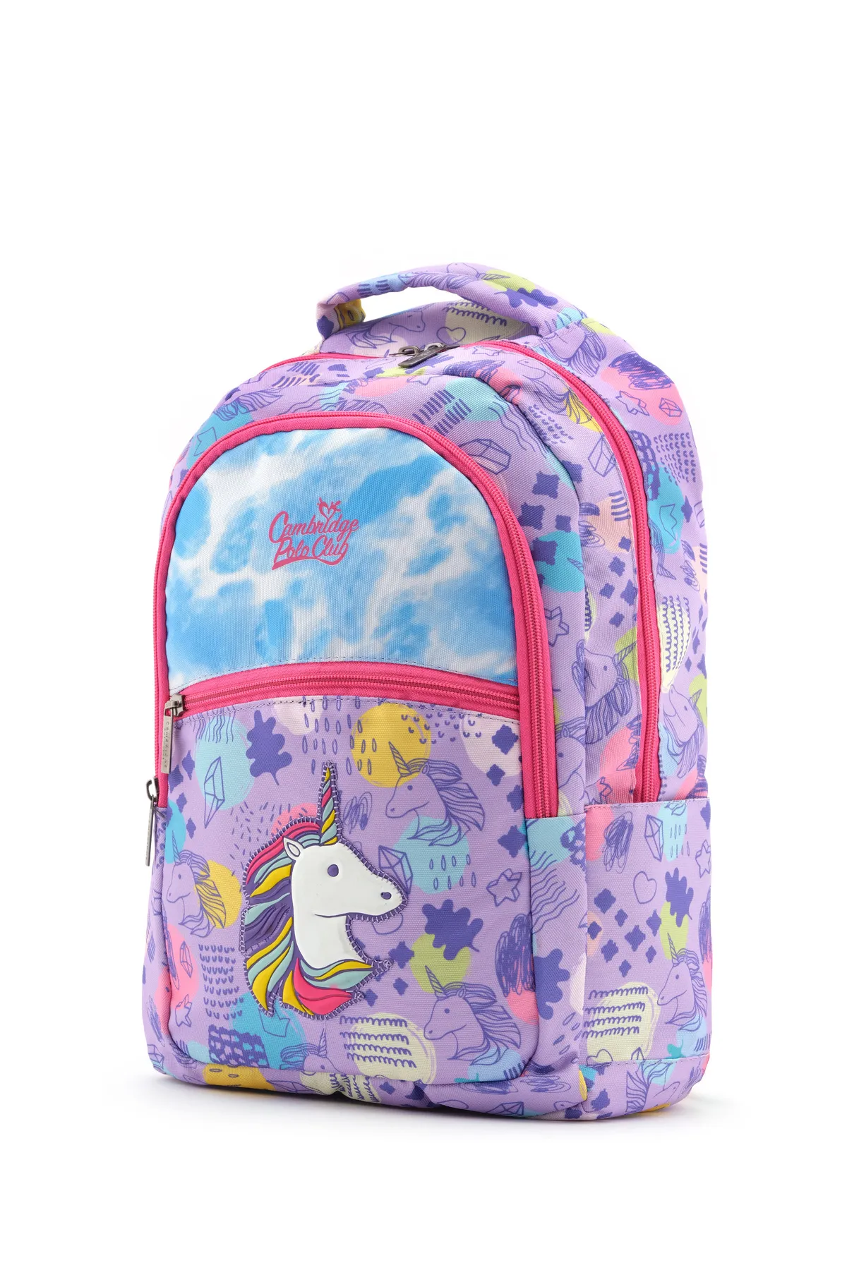 Cambridge Polo Club Unicorn Tek Ana Bölmeli Kız Çocuk İlkokul Sırt Çantası / CPO4057