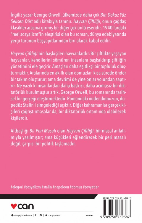 Can Yayınları Hayvan Çiftliği - George Orwell