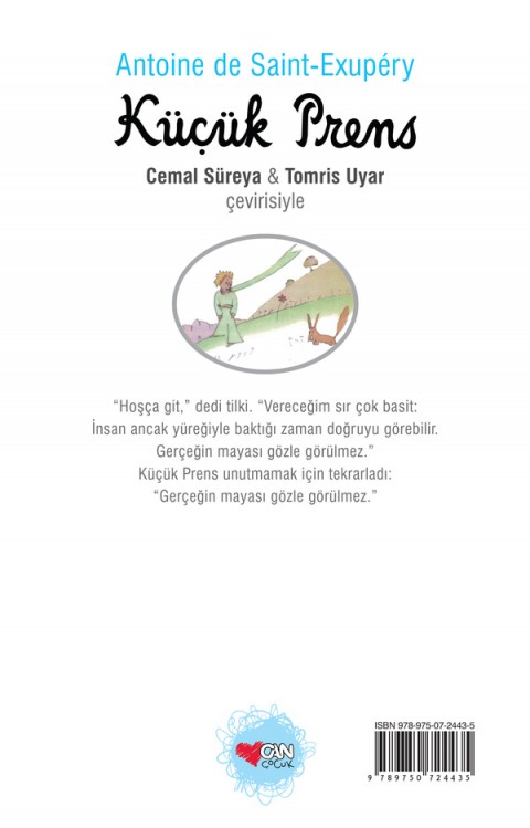 Can Yayınları Küçük Prens - Antoine De Saint Exupéry