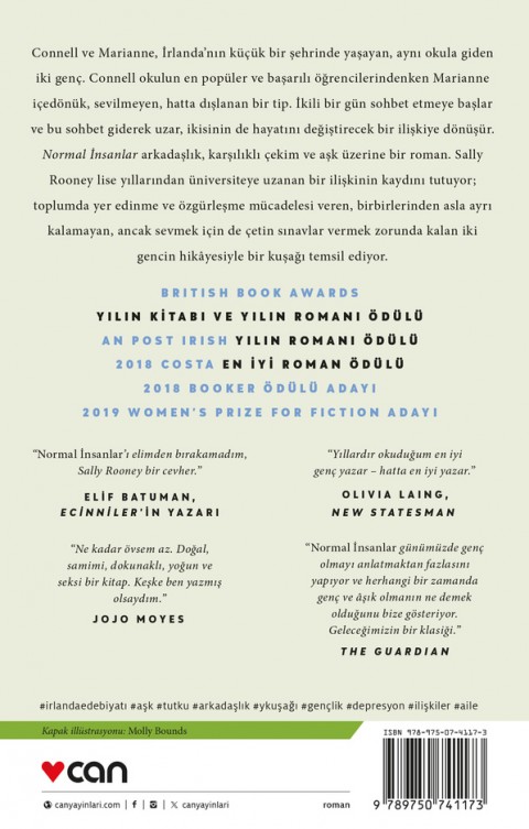 Can Yayınları Normal İnsanlar - Sally Rooney