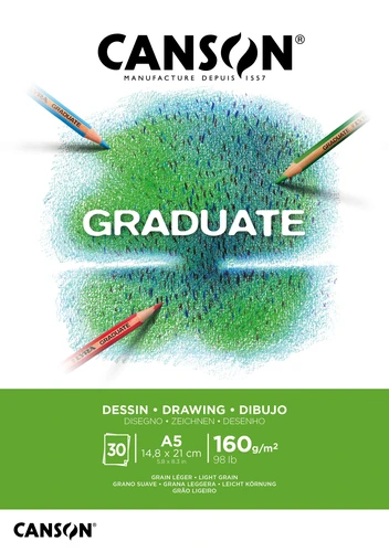 Canson Graduate Drawing A5 160gr 30yp Çizim Defteri /