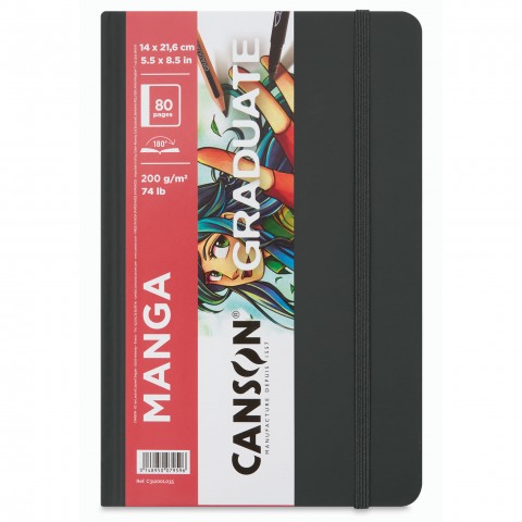 Canson Graduate Manga 14x21.6cm 40 Yaprak 200gr Çizim Defteri / C31200L035